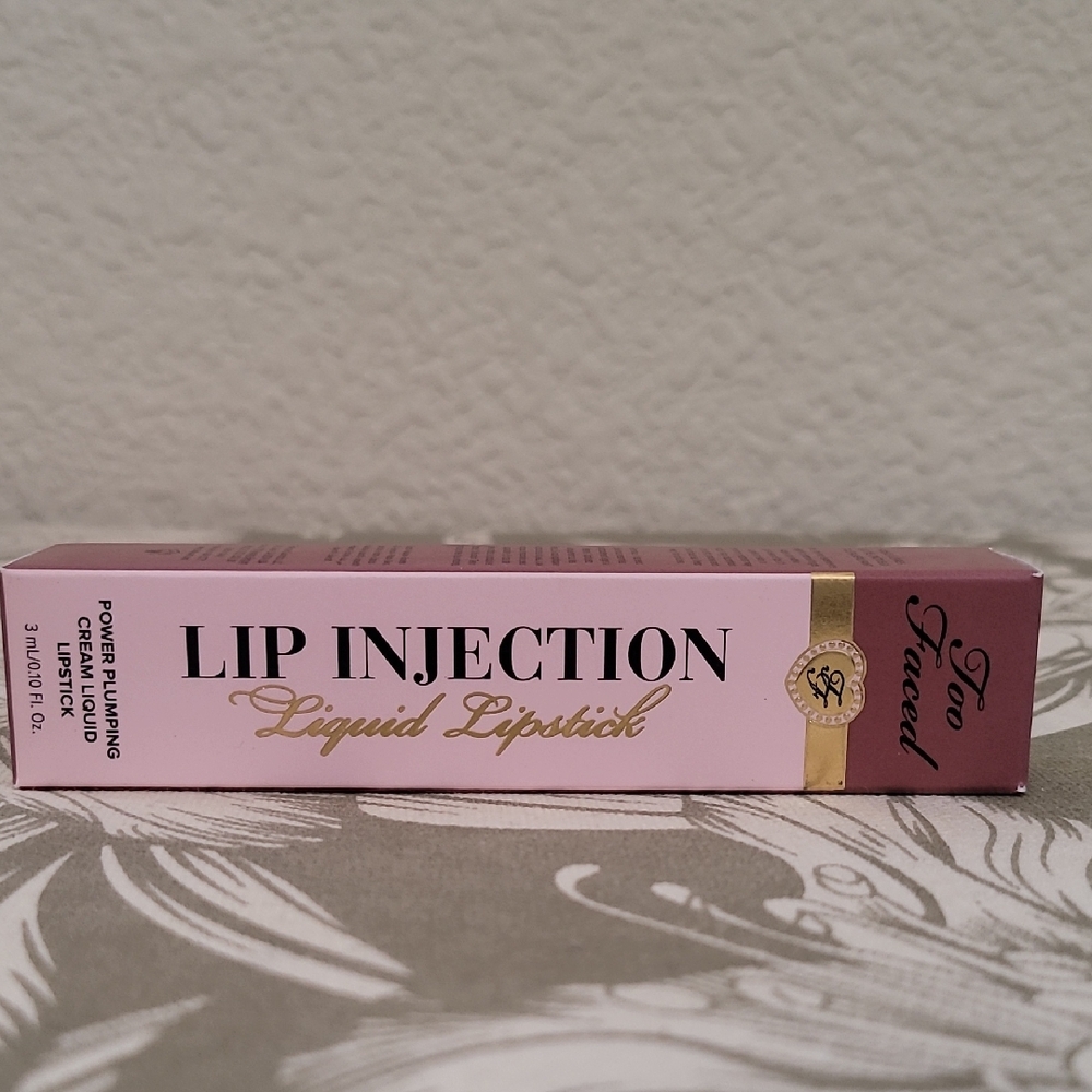 Too Faced Lip Injection Liquid Lipstick In Filler Up